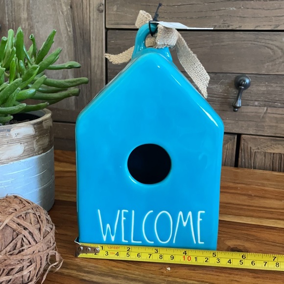 RAE DUNN Welcome Birdhouse Decor - Picture 7 of 8
